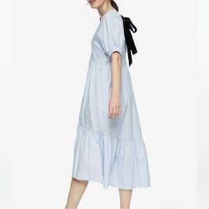 TopShop Light Blue Midi Dress